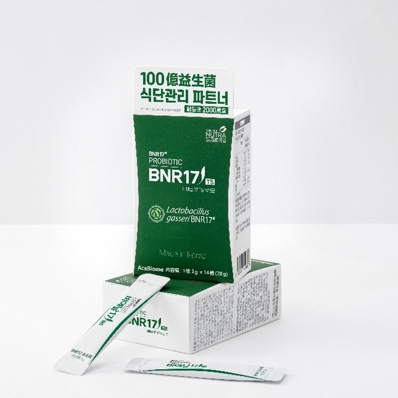 에이스바이옴, 다이어트 유산균 ‘BNR17 TS’로 대만 수출 박차